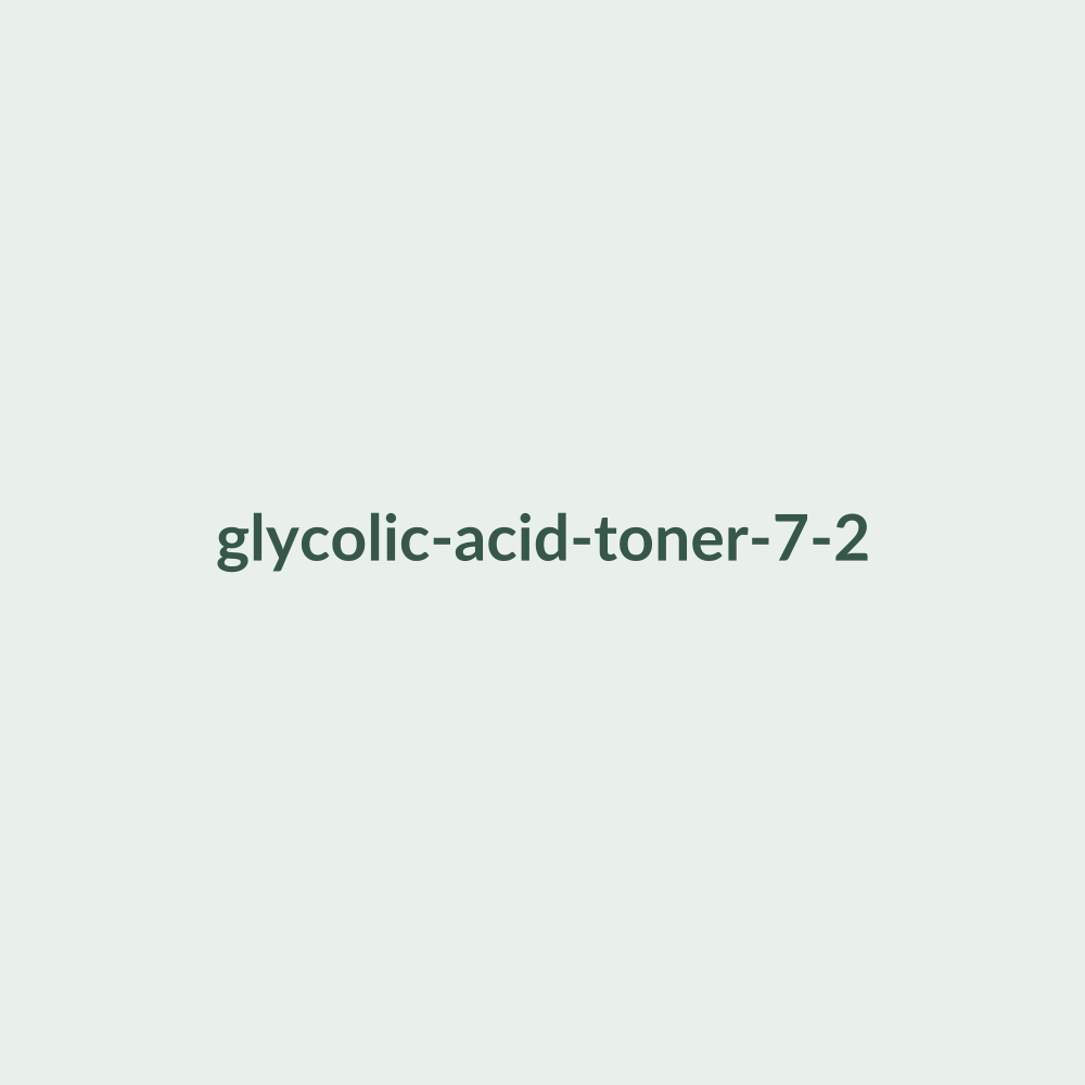 Glycolic Acid Toner 7% texture and packaging