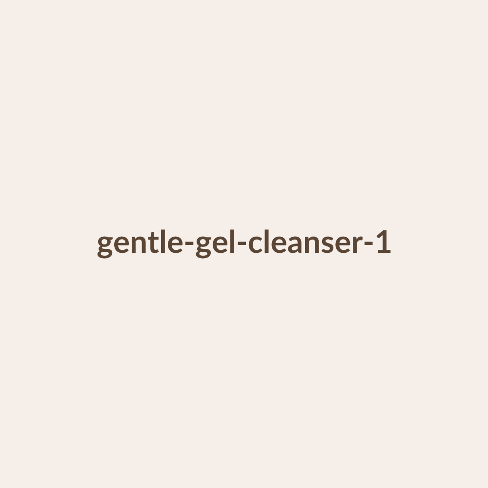Gentle Gel Cleanser by Lumé Skin
