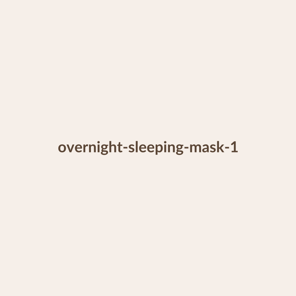 Overnight Sleeping Mask by Lumé Skin