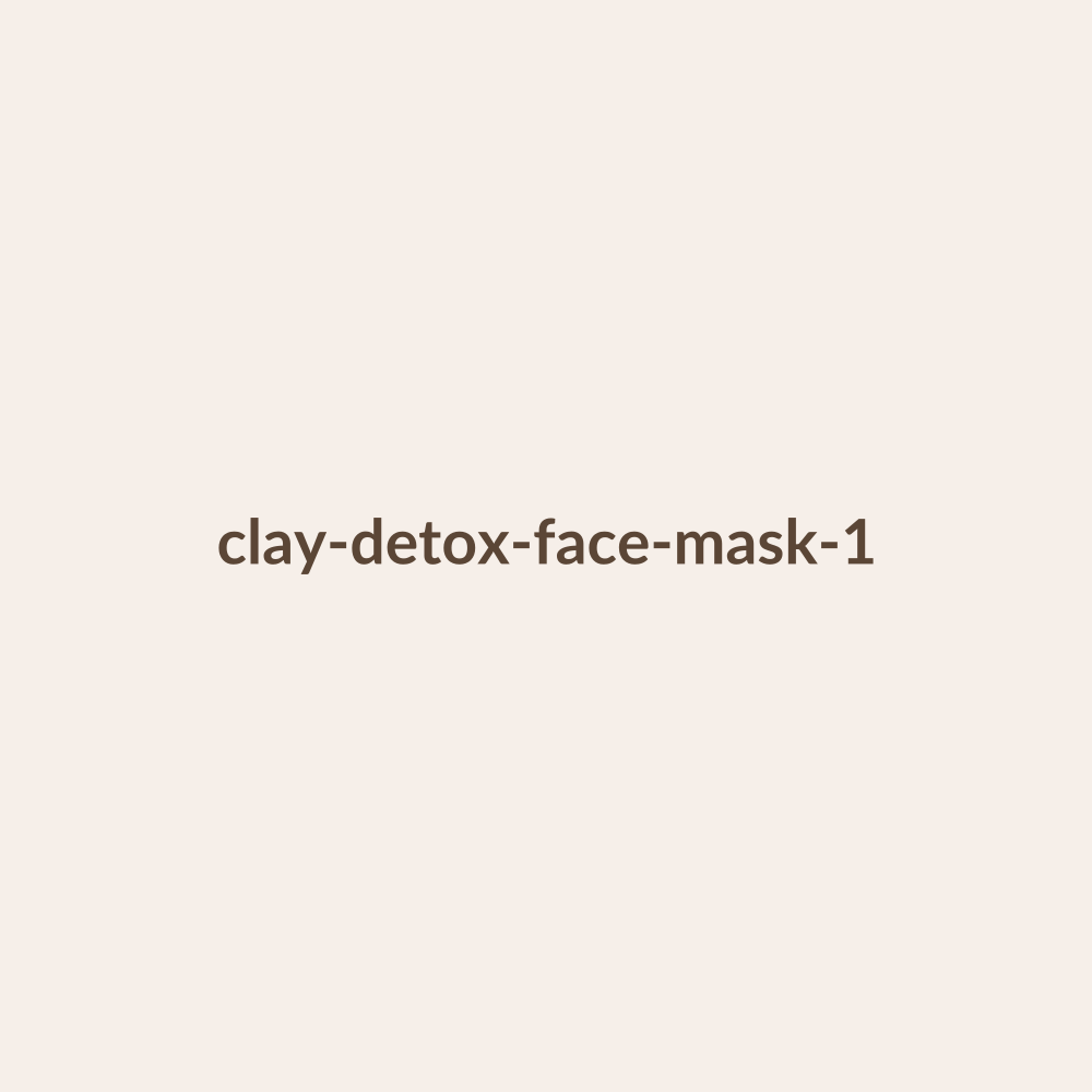 Clay Detox Face Mask by Lumé Skin