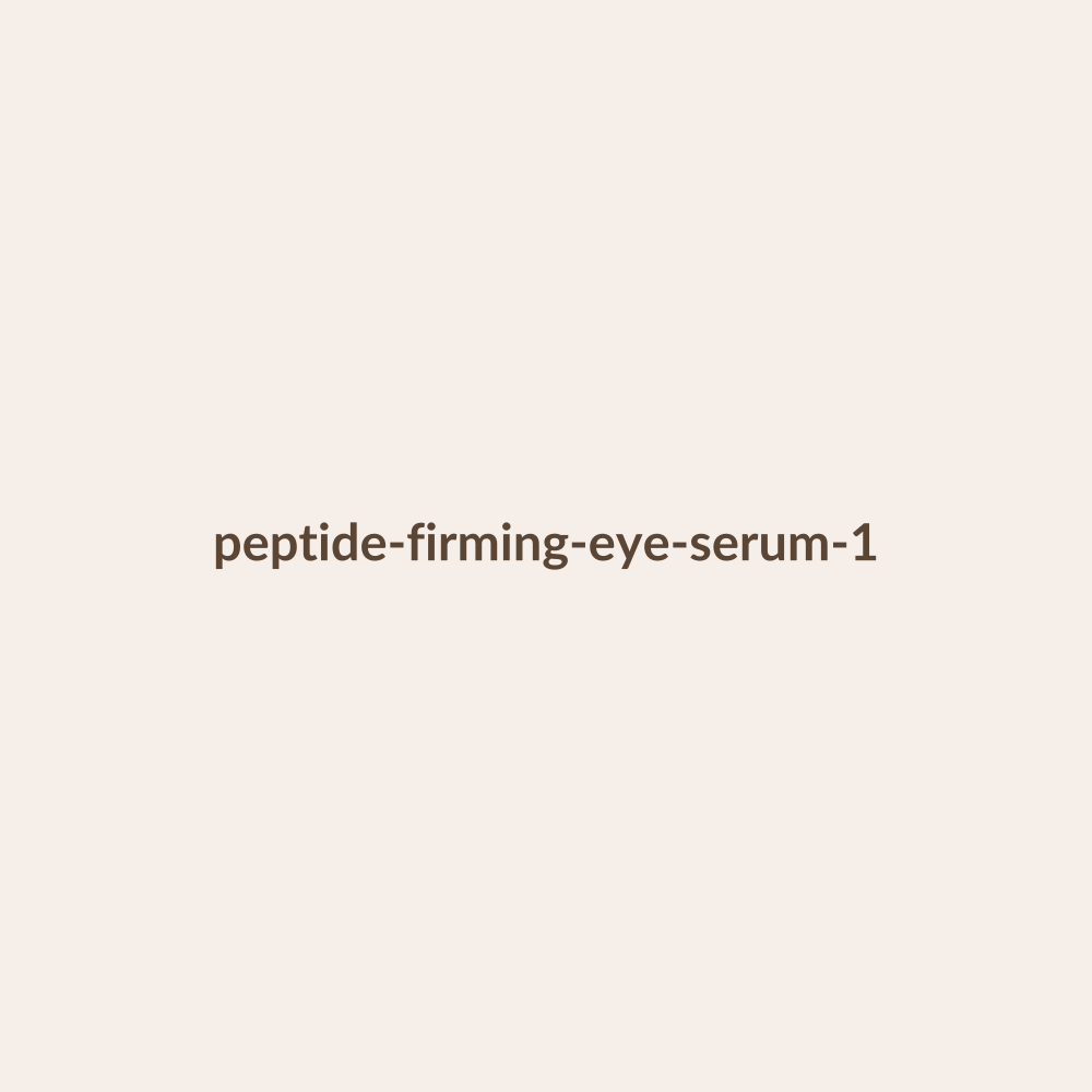 Peptide Firming Eye Serum by Lumé Skin