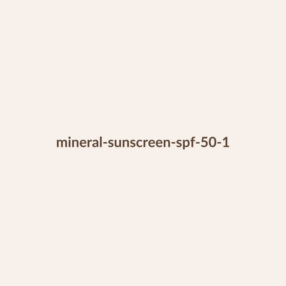 Mineral Sunscreen SPF 50 by Lumé Skin