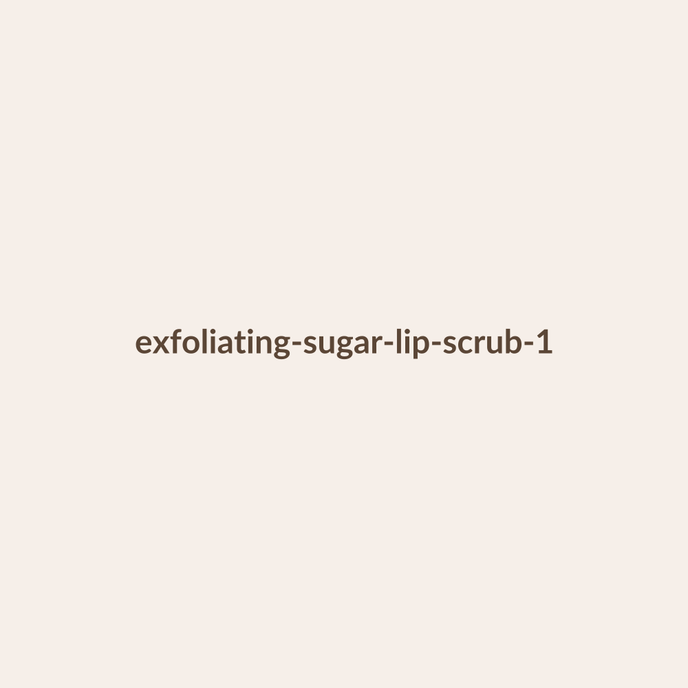 Exfoliating Sugar Lip Scrub by Lumé Skin