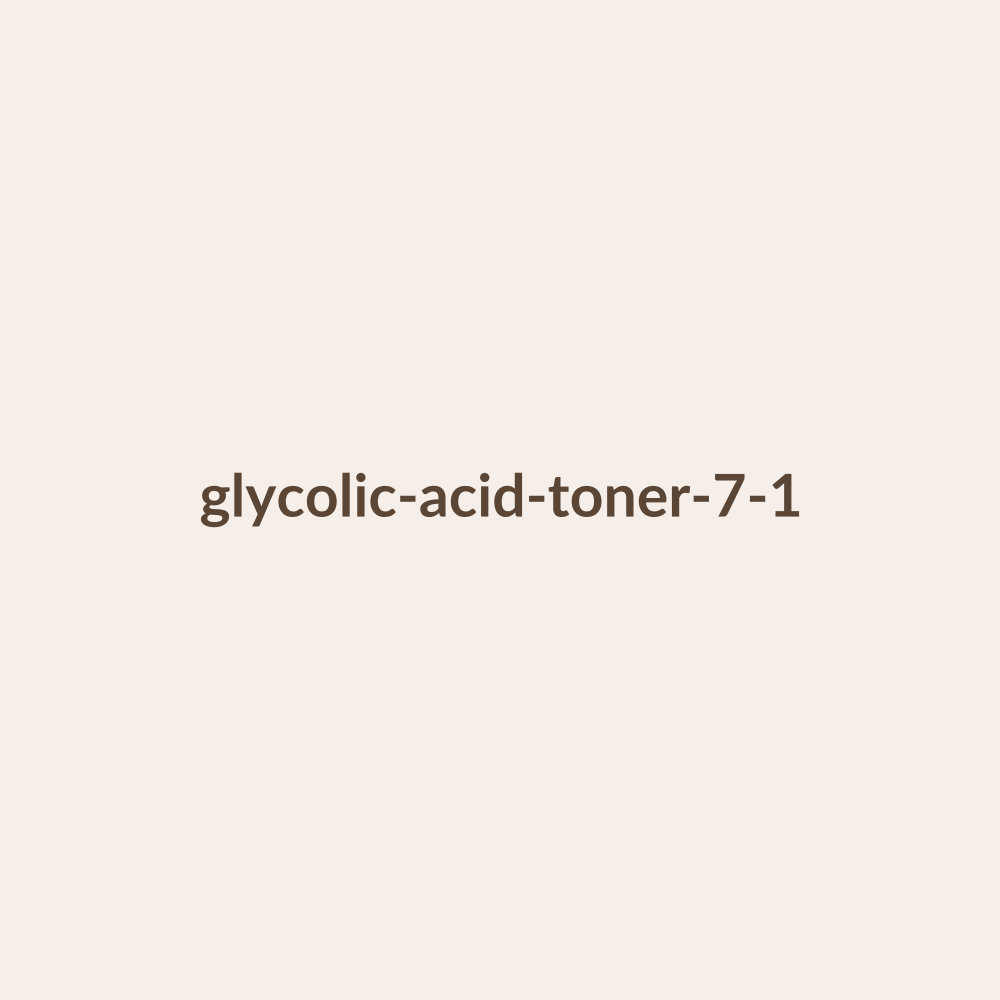 Glycolic Acid Toner 7% by Lumé Skin