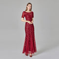 Large size evening dress foreign trade