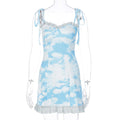 European and American hot-selling lace-up sleeveless