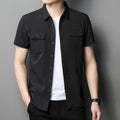 Honghuo 2022 new short-sleeved shirt men's
